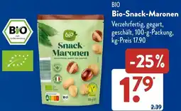 Aldi Süd BIO Bio-Snack-Maronen Angebot