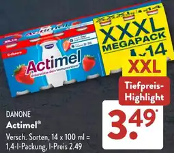 Aldi Süd DANONE Actimel Angebot