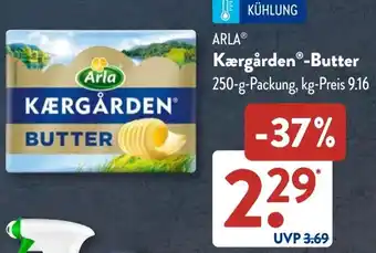 Aldi Süd ARLA Kærgården Butter Angebot