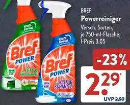 Aldi Süd BREF Powerreiniger Angebot