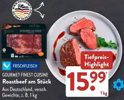 Aldi Süd GOURMET FINEST CUISINE Roastbeef am Stück Angebot