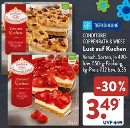 Aldi Süd CONDITOREI COPPENRATH & WIESE Lust auf Kuchen Angebot