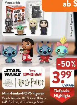 Aldi Süd Mini-Funko-POP! Figuren Angebot