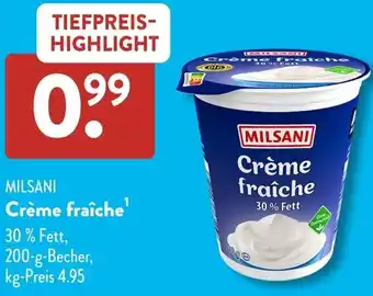 Aldi Süd MILSANI Crème fraîche Angebot