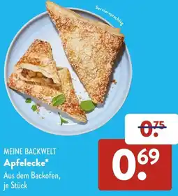 Aldi Süd MEINE BACKWELT Apfelecke Angebot