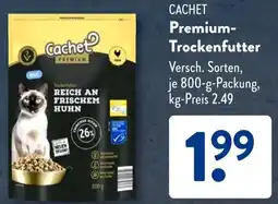 Aldi Süd CACHET Premium Trockenfutter Angebot