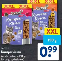 Aldi Süd CACHET Knusperkissen Angebot