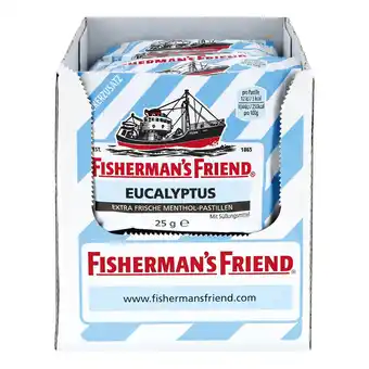 Netto Marken-Discount Fishermans Friend Eucalyptus ohne Zucker 25 g, 24er Pack Angebot