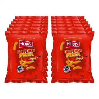 Netto Marken-Discount Herr's Cheese Curls Deep Dish Pizza 113g, 12er Pack Angebot