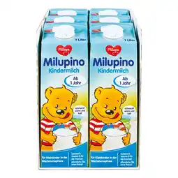 Netto Marken-Discount Milupino Kindermilch ab 1 Jahr 1 Liter, 6er Pack Angebot