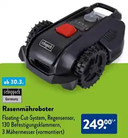 Aldi Süd Scheppach Rasenmähroboter Angebot