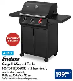 Aldi Süd Enders Gasgrill Miami 3 Turbo Angebot