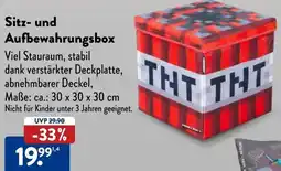 Aldi Süd Sitz- und Aufbewahrungsbox Angebot