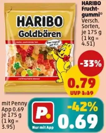 PENNY HARIBO Fruchtgummi Angebot