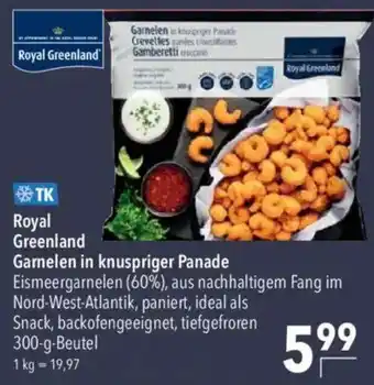 CITTI Markt Royal Greenland Garnelen in knuspriger Panade Angebot
