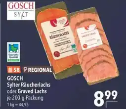 CITTI Markt GOSCH SYLT Sylter Räucherlachs oder Graved Lachs Angebot