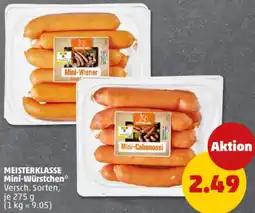 PENNY MEISTERKLASSE Mini-Würstchen Angebot