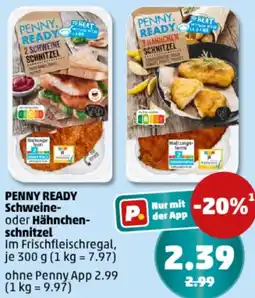 PENNY PENNY READY Schweine- oder Hähnchenschnitzel Angebot