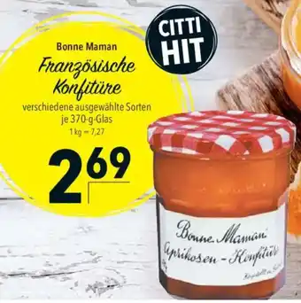 CITTI Markt Bonne Maman Französische Konfitüre Angebot