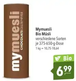 CITTI Markt Mymuesli Bio Müsli Angebot