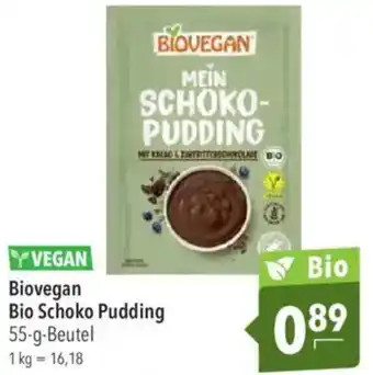 CITTI Markt Biovegan Bio Schoko Pudding Angebot