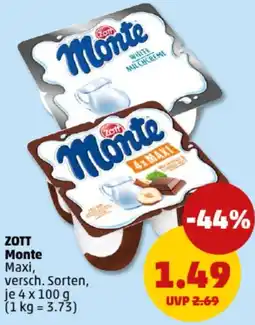 PENNY ZOTT Monte Angebot