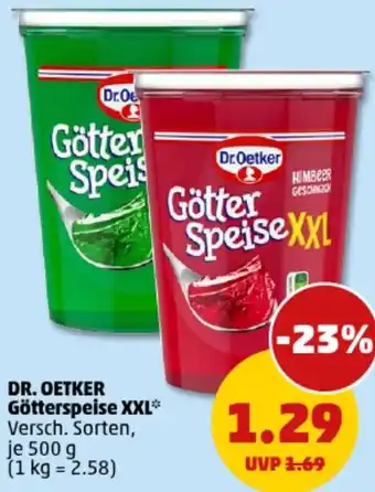 PENNY DR. OETKER Götterspeise XXL Angebot