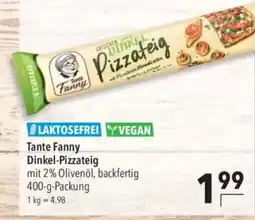 CITTI Markt Tante Fanny Dinkel-Pizzateig Angebot