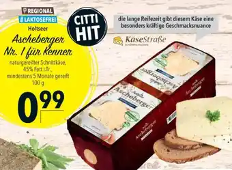 CITTI Markt Holtseer Ascheberger Nr. 1 für Kenner Angebot