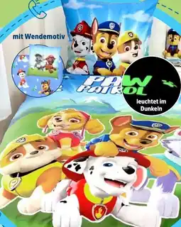 Thomas Philipps Paw Patrol Kinder Bettwäsche Angebot