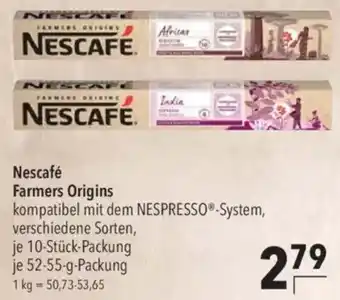 CITTI Markt Nescafé Farmers Origins Angebot