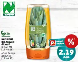 PENNY NATURGUT Bio Agavendicksaft Angebot