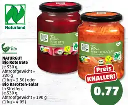 PENNY NATURGUT Bio Rote Bete oder Bio Karotten-Salat Angebot