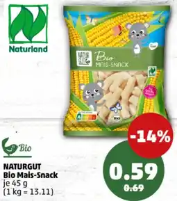 PENNY NATURGUT Bio Mais-Snack Angebot