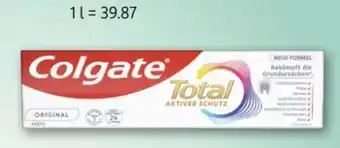 Rossmann Colgate Total Zahncreme Original Angebot