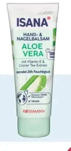 Rossmann Isana Hand-Nagelbalsam Aloe Vera Angebot