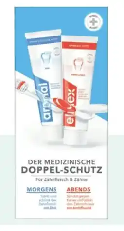 Rossmann Elmex Zahncreme Doppel-Schutz Zahnfleisch und Zähne Angebot