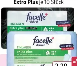 Rossmann Facelle Diskret Hygiene-Einlagen Extra Plus Angebot