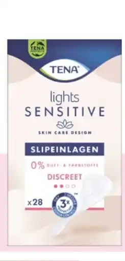 Rossmann Tena Lights Sensitive Slipeinlagen Angebot