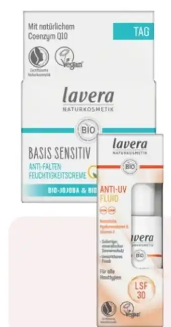 Rossmann Lavera Naturkosmetik Bio-Basis-Sensitiv-Anti-Falten-Feuchtigkeitscreme Angebot