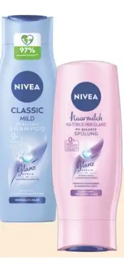 Rossmann Nivea Classic Milde & Pflege Shampoo Angebot