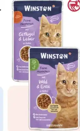 Rossmann Winston Feine Häppchen Katzennahrung Angebot