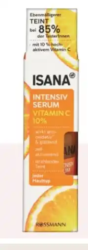 Rossmann Isana Intensiv Serum Vitamin C 10% Angebot