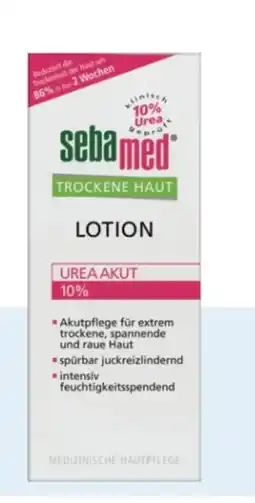 Rossmann Sebamed Urea Akut Lotion Angebot