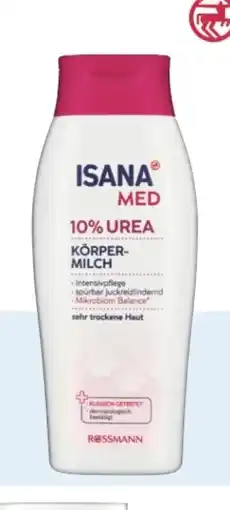 Rossmann Isana Med Urea Körpermilch Angebot