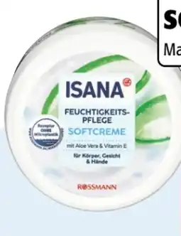 Rossmann Isana Softcreme Angebot