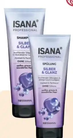 Rossmann Isana Professional Shampoo Silber & Glanz Angebot