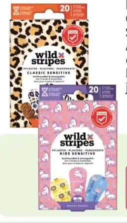 Rossmann Wild Stripes Pflaster Classic Sensitive Animal Angebot