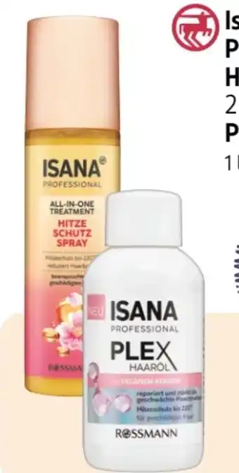 Rossmann Isana Professional Hitzeschutzspray Angebot