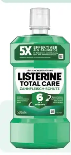 Rossmann Listerine Total Care Mundspülung Angebot